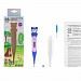 
                    Термометр электронный медицинский CS Medica KIDS CS-84-B, выполнен из безопасных материалов, не содержит стекла и ртути