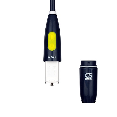 
                Электрическая зубная щетка CS Medica CS-466-M, работает от батареек типа ААА