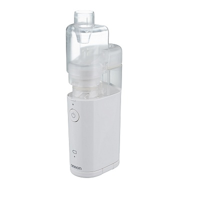 
                Ультразвуковой небулайзер OMRON U100, ингаляции можно делать под любым углом