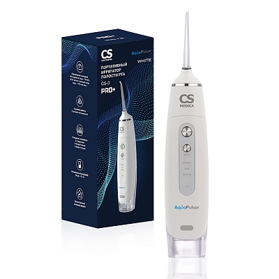 
                Ирригатор полости рта CS Medica AquaPulsar CS-3 PRO+, белый
