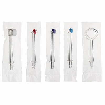 
                Ирригатор полости рта CS Medica AquaPulsar CS-2, набор насадок в упаковках