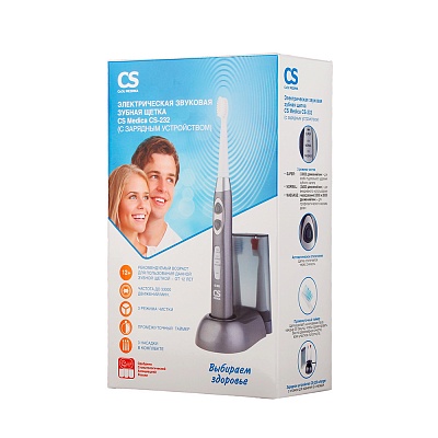 
                Электрическая зубная щетка CS Medica CS-232, коробка