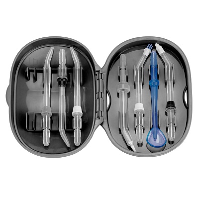 
                Ирригатор полости рта CS Medica AquaPulsar OS-1 ULTRA Black, насадки хранятся в специальном отсеке