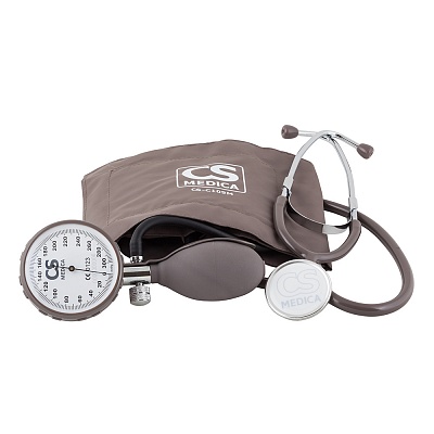 
                Механический тонометр CS Medica109 Premium, манометр совмещенный с грушей 
