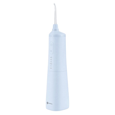 
                Ирригатор полости рта портативный CS Medica AquaPulsar CS-9 Comfort ZERO BLUE, предупредит о низком уровне заряда с помощью световой индикации