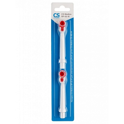 
                Насадки для электрической зубной щетки CS Medica  RP-65-W