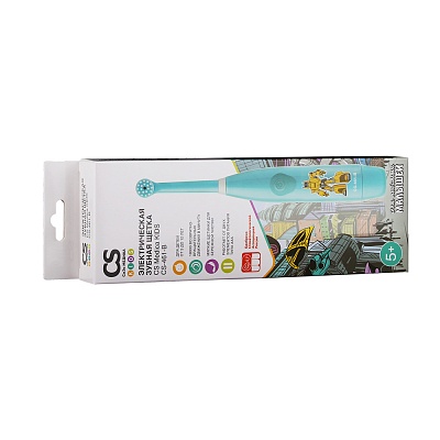 
                Электрическая зубная щетка для детей CS Medica KIDS CS-461-B
