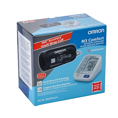 
                Тонометр OMRON M3 Comfort с умной манжетой Intelli Wrap