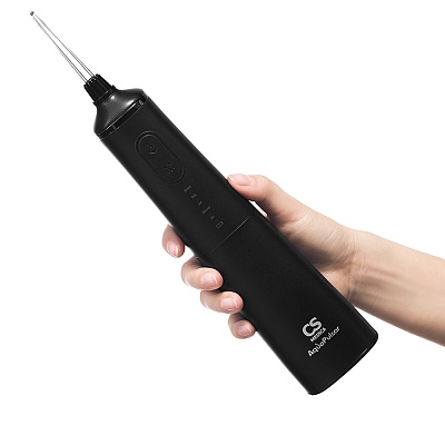 
                Портативный ирригатор полости рта CS Medica AquaPulsar CS-9 Comfort, черный, частота 1800 импульсов в минуту