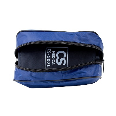 
                Механический тонометр CS Medica CS-107L, прибор свернутый в сумке