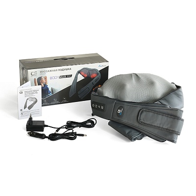 
                Массажная подушка CS Medica VibraPulsar CS-cr7 BodyRelax PRO, 8 массажных роликов для массажа шиацу и мягкий прогрев