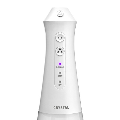 
                Ирригатор полости рта портативный CS Medica AquaPulsar CS-1 Pro Dent Crystal, повышенная емкость аккумулятора (1200 мАч) позволяет использовать ирригатор до 10 дней без подзарядки