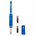 
                    Электрическая звуковая зубная щетка CS Medica CS-999-H синяя, прибор работает до 90 дней на одном комплекте батареек 