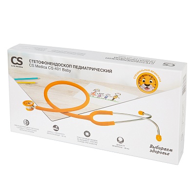
                Стетофонендоскоп CS Medica CS-401 Baby, коробка прибора