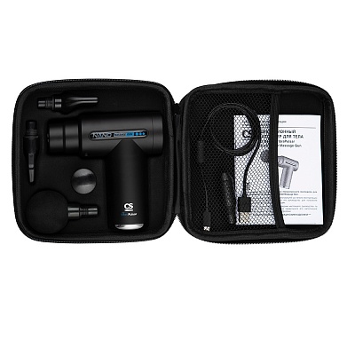 
                Перкуссионный массажер для тела CS Medica VibraPulsar CS-v9 NANO Massage Gun, небольшой вес прибора (всего 550 г) способствует удобству при использовании и транспортировке