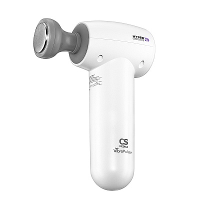 
                Перкуссионный массажер для тела CS Medica VibraPulsar CS-v10 HYPER Massage Gun, расслабление мышц и триггерных участков, снятие скованности и усталости, придание коже упругости