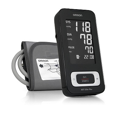 
                Тонометр OMRON MIT Elit Plus, стильный внешний вид, точное измерение, комфортная манжета