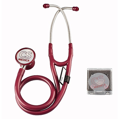 
                Стетофонендоскоп CS Medica CS-422 Premium (малиновый)