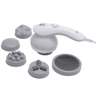 
                Массажер для тела CS Medica VibraPulsar CS-cr9 CELLU PRO, массажные насадки и сетка