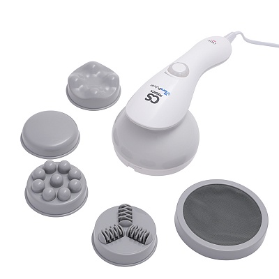 
                Массажер для тела CS Medica VibraPulsar CS-cr9 CELLU PRO, скульптурирующие насадки и защитная сетка