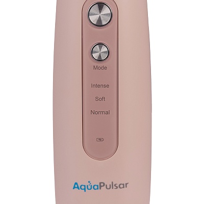 
                Портативный ирригатор полости рта CS Medica AquaPulsar CS-3, розовый, удобство в управлении