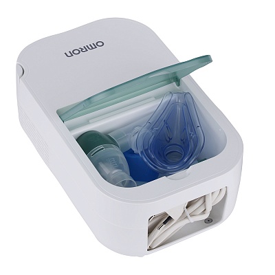 
                Небулазер OMRON DuoBaby, отсек для дополнительных принадлежностей