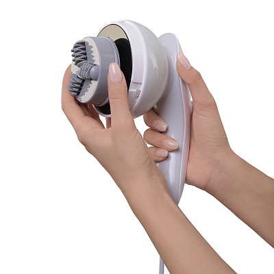 
                Массажер для тела CS Medica VibraPulsar CS-cr9 CELLU PRO, роликовая насадка в процессе установки