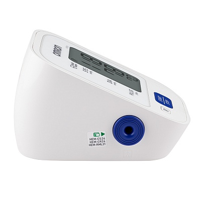 
                Тонометр OMRON M2 Eco с адаптером и веерообразной манжетой, прибор можно использовать в домашних условиях