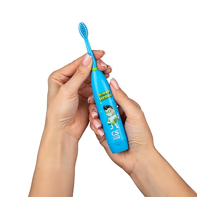 
                Электрическая звуковая зубная щетка CS Medica CS-9190-H, легкая смена батарейки