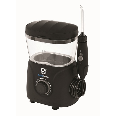 
                Ирригатор полости рта CS Medica AquaPulsar OS-1 ULTRA Black, оснащен оптимальным размером резервуара для растворов (600мл)