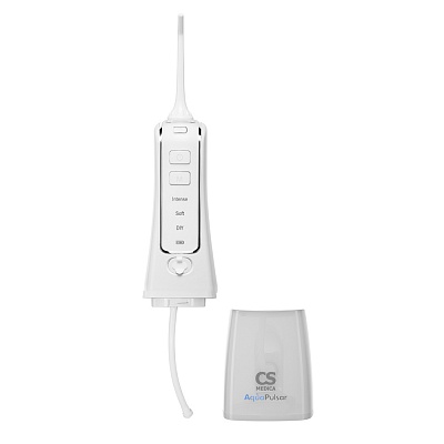 
                Ирригатор полости рта CS Medica AquaPulsar CS-8 Elite, белый, компактный и легкий прибор