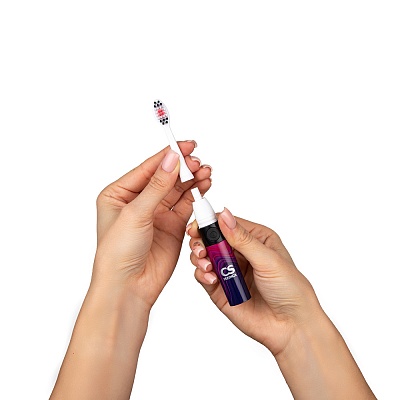 
                Электрическая звуковая зубная щетка CS Medica CS-9230-F, насадка легко снимается