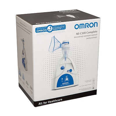 
                OMRON C300 Complete, компрессорный небулайзер, коробка
