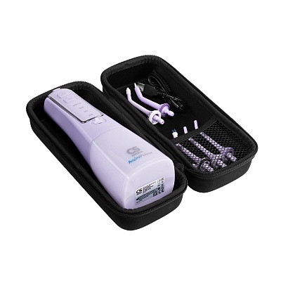 
                Портативный ирригатор полости рта CS Medica AquaPulsar CS-8 Elite, лиловый, в комплекте имеется чехол для хранения