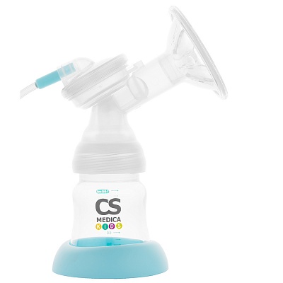 
                Молокоотсос электронный CS Medica KIDS CS-45, крышка для силиконовой воронки защищает прибор от попадания пыли