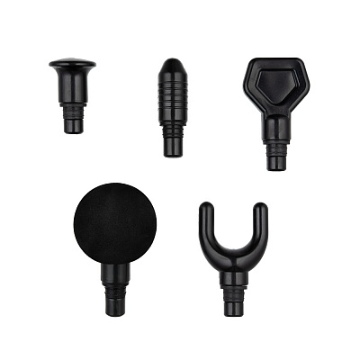 
                Перкуссионный массажер для тела CS Medica VibraPulsar CS-v9 NANO Massage Gun, в комплект входят 5 видов насадок различной формы и назначения для проведения расслабляющего, тонизирующего и восстановительного массажа