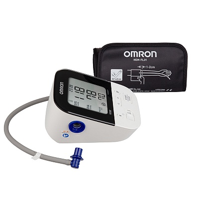 
                Автоматический тонометр на плечо OMRON M4 Intelli IT, универсальный размер (22–42 см) манжеты подходит большинству пользователей