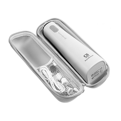 
                Портативный ирригатор полости рта CS Medica AquaPulsar CS-9 Comfort, белый, чехол защитит от пыли и повреждений при хранении и транспортировке