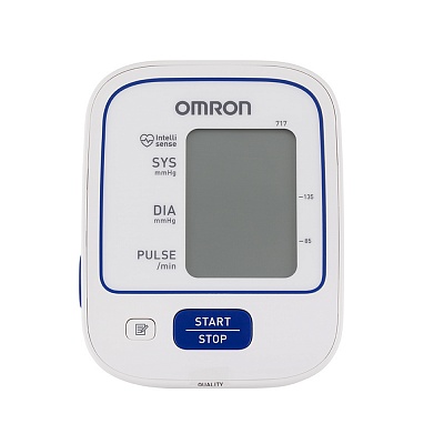 
                Тонометр OMRON 717, выключенный дисплей