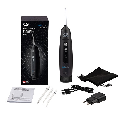 
                Портативный ирригатор полости рта CS Medica AquaPulsar CS-3, комплект поставки