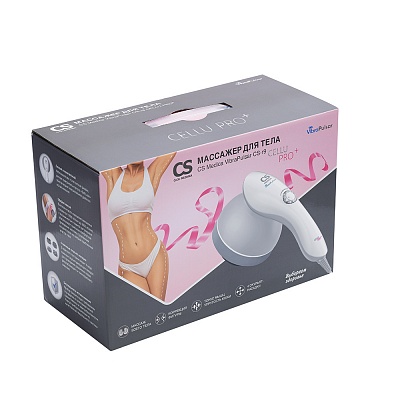 
                Массажер для тела CS Medica VibraPulsar CS-cr9 CELLU PRO, прибор в упаковке