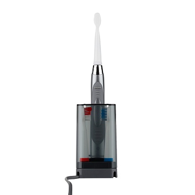 
                Электрическая зубная щетка CS Medica CS-232, на подставке, вид сзади