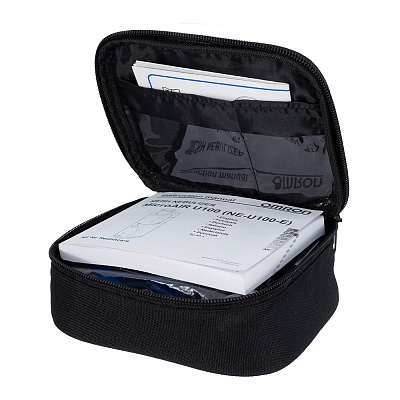 
                Ультразвуковой небулайзер OMRON U100, комплект поставки в сумке для ранения