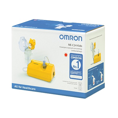 
                Компрессорный небулайзер, детский, OMRON C24 Kids, коробка прибора