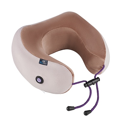 
                Беспроводная вибрационная массажная подушка для шеи CS Medica VibraPulsar CS-cv4 RELAX, можно использовать, как подушку для сна в путешествиях
