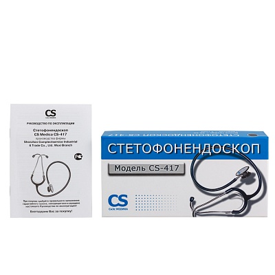 
                Стетофонендоскоп CS-417 черный