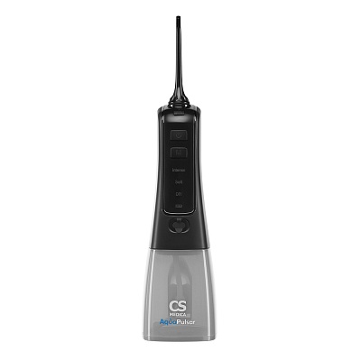 
                Портативный ирригатор полости рта CS Medica AquaPulsar CS-8 Elite, черный, у модели 3 режима работы