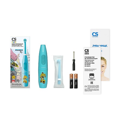 
                Электрическая зубная щетка CS Medica KIDS CS-463-B