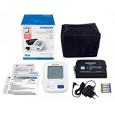 
                Тонометр OMRON M3 Expert, комплект поставки