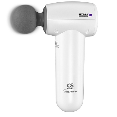 
                Перкуссионный массажер для тела CS Medica VibraPulsar CS-v10 HYPER Massage Gun, зарядка от USB-разъема компьютера или электросети. Аккумулятор 1800 мАч